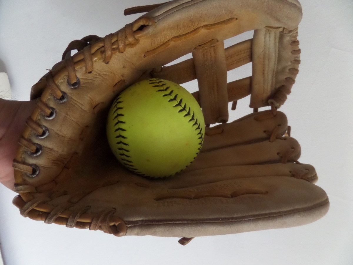 softbol softball pelota y guante