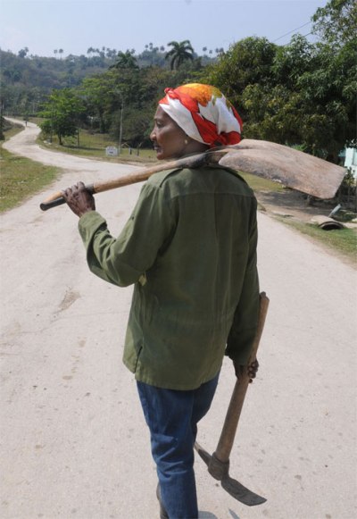 mujeres trabajadoras campo