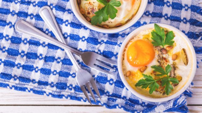 Huevos en cocotte