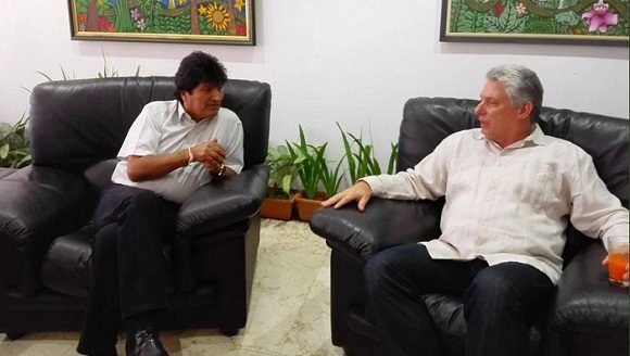 1evo morales y diaz canel