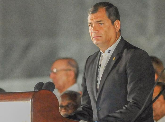 correa homenaje fidel