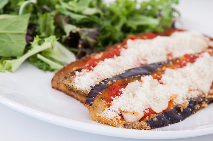 milanesas de berenjena a la parmesana