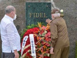 Rinden honenaje a Fidel Castro en el aniversario 95 de su natalicio