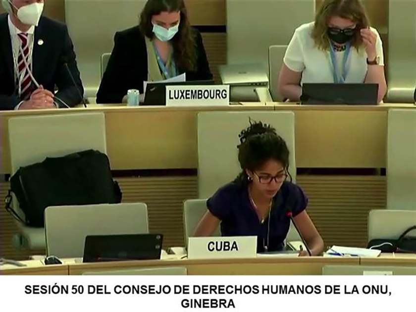 0 20 cuba ratifica en Ginebra compromiso con empoderamiento de la mujer