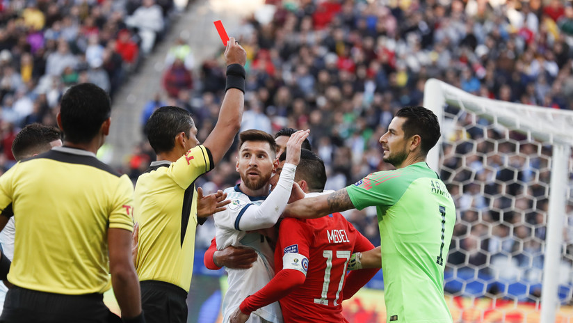 Messi y Medel