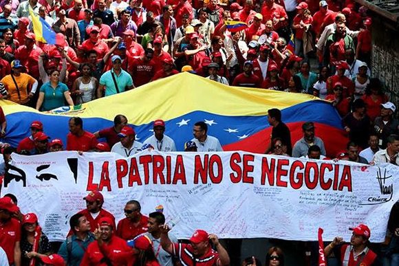 la patria no se negocia venezuela 580x387