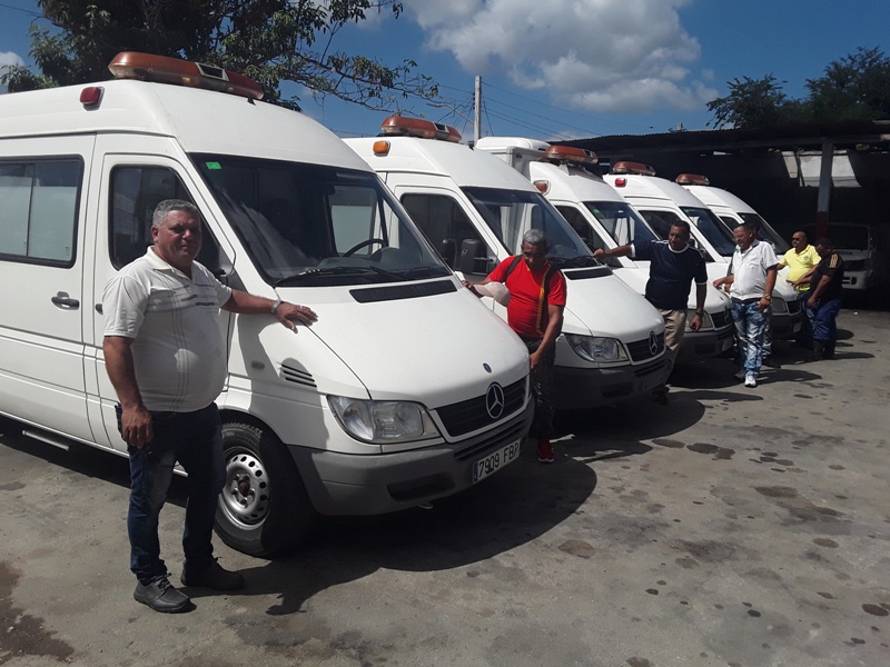 nuevas ambulancias Guantánamo 2019