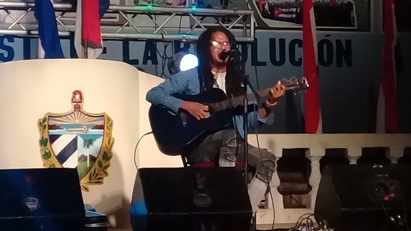Raúl Torres en Caimanera