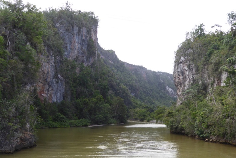 Foto 3. Uno de los paisajes más hermosos Cañón del Yumurí