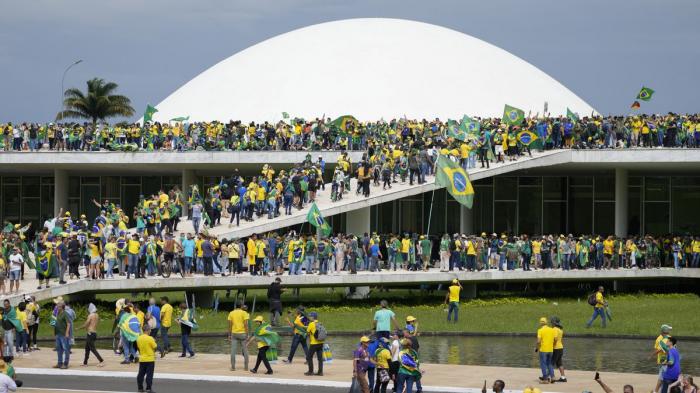 brasil vandalismo