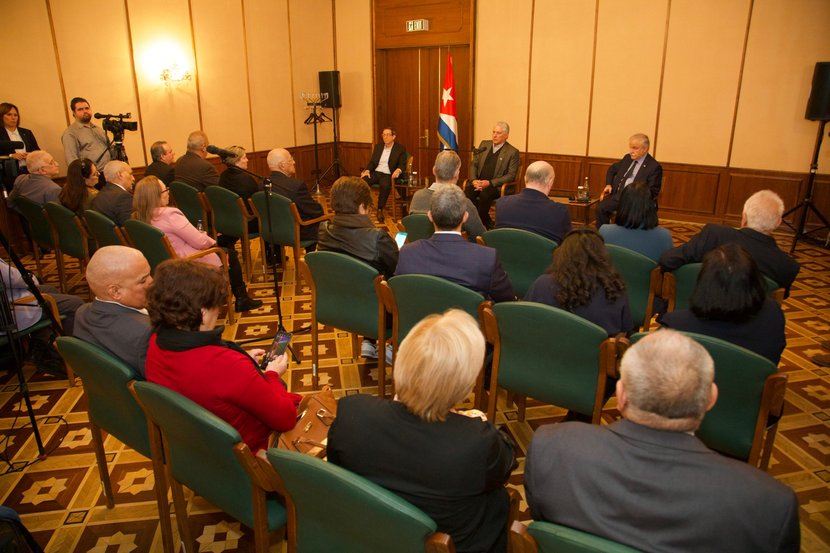 2011 Diaz Canel encuentro embajada Rusia