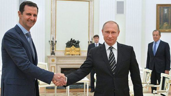 Al Assad y Putin 580x326