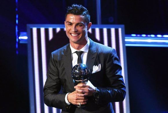 1Cristiano gana el The Best 2017 580x390