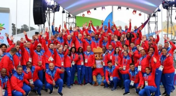 Delegación Cubana en los Juegos de Lima 580x318