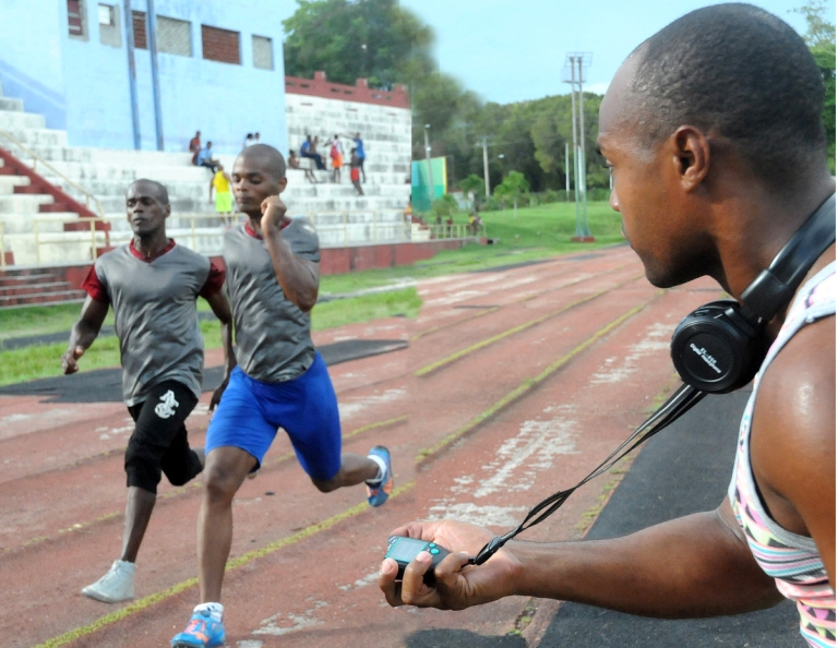 atleta ciego atletismo