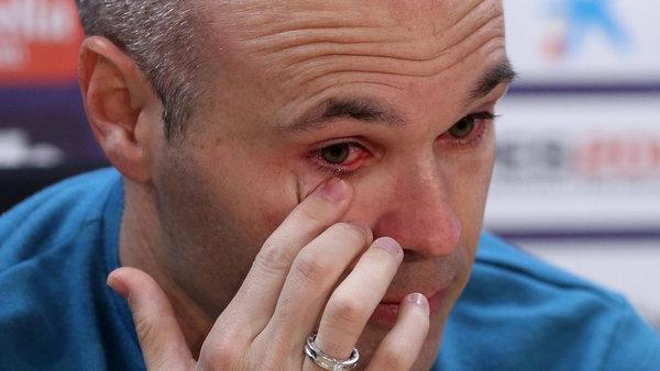 iniesta despide barca