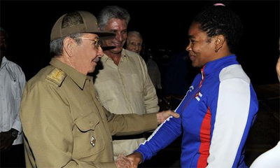 raul castro deportistas
