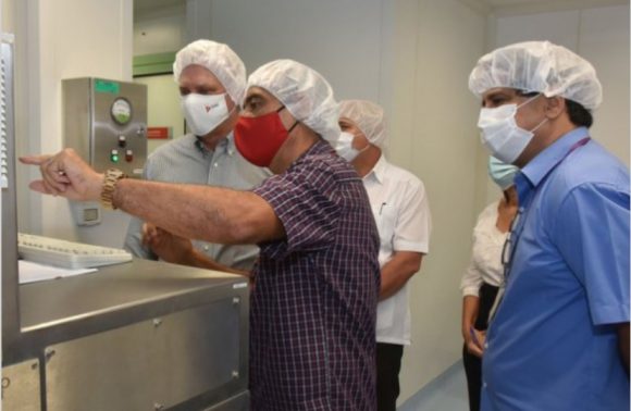 Diaz Canel y la Ciencia 580x378