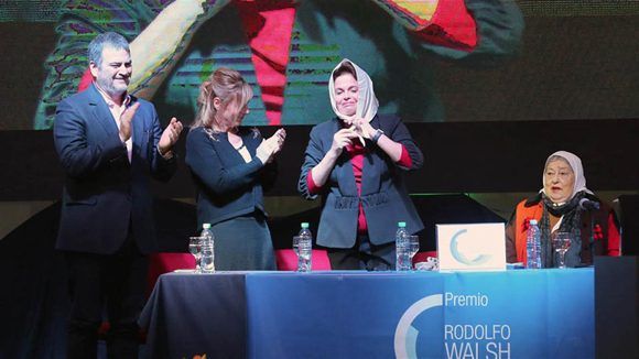 Dilma Rousseff recibe el premio Rodolfo Walsh en Argentina 1 580x326