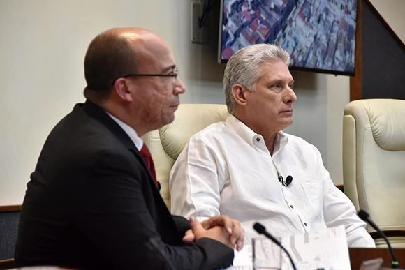 Díaz Canel en Mesa Redonda 3 580x387 580x387