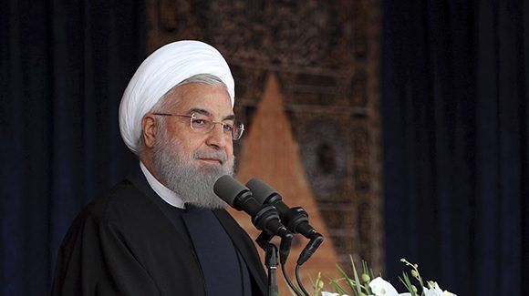 El presidente iraní Hasan Rohani Ap 580x325