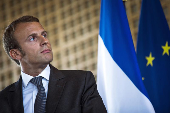 Emmanuel Macron ministro de economía de Francia