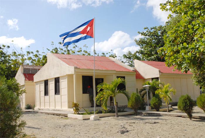 guantanamo Museo 11 de Abril en el municipio de Imías, construido en la vivienda de Salustiano Leyva, donde este conoció a Martí después del desembarco.