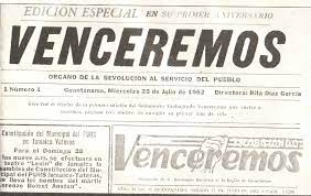 ejemplar de Venceremos