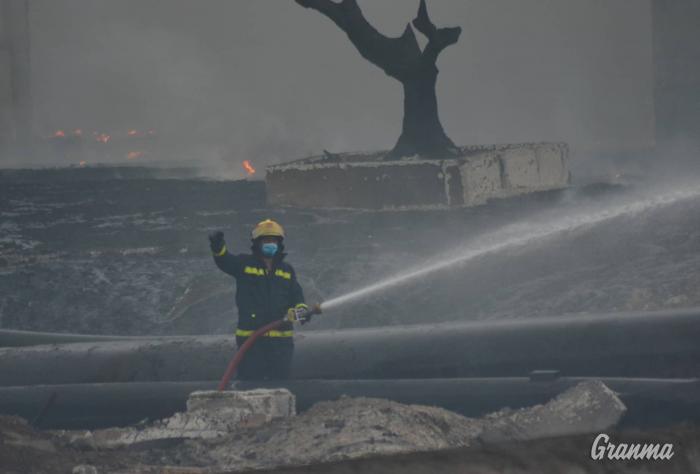 incendio en zona industrial de Matanzas 11