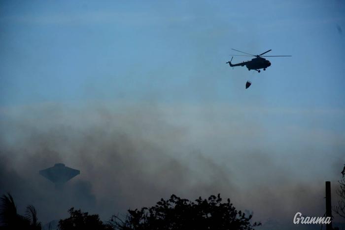 incendio en zona industrial de Matanzas 13
