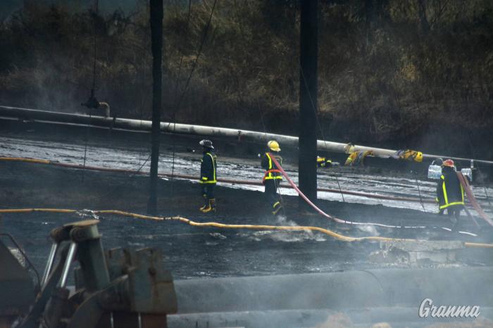 incendio en zona industrial de Matanzas 3