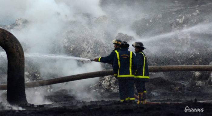 incendio en zona industrial de Matanzas 4