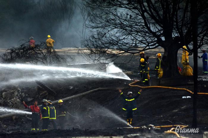 incendio en zona industrial de Matanzas 6