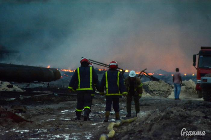 incendio en zona industrial de Matanzas 9