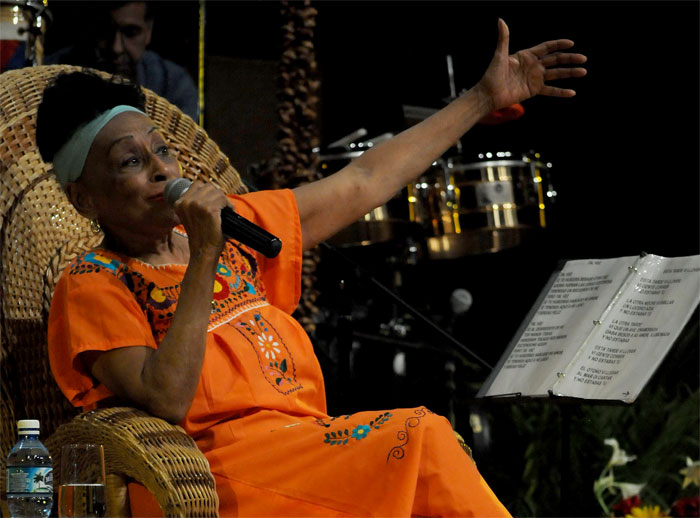 Omara Portuondo en Guantánamo 1