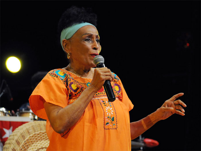 Omara Portuondo en Guantánamo 6
