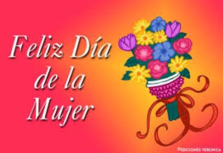 feliz día de la mujer