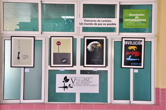 carteles paz guantanamo