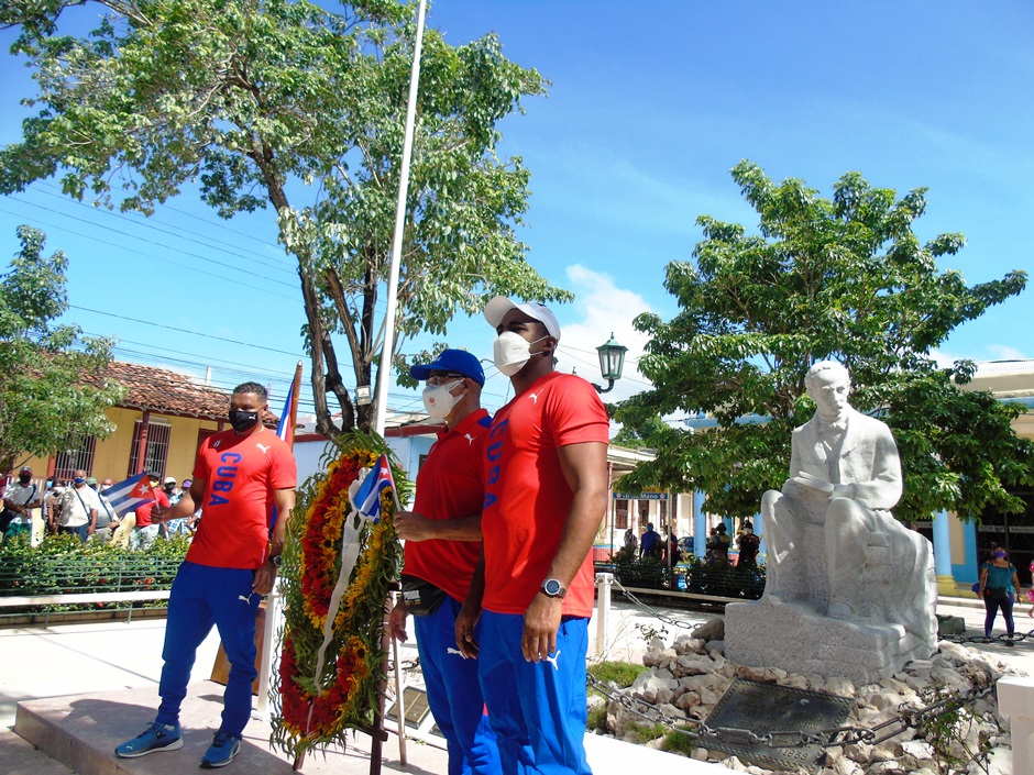 recibimiento boxeo Gtmo olímpicos 2021 2