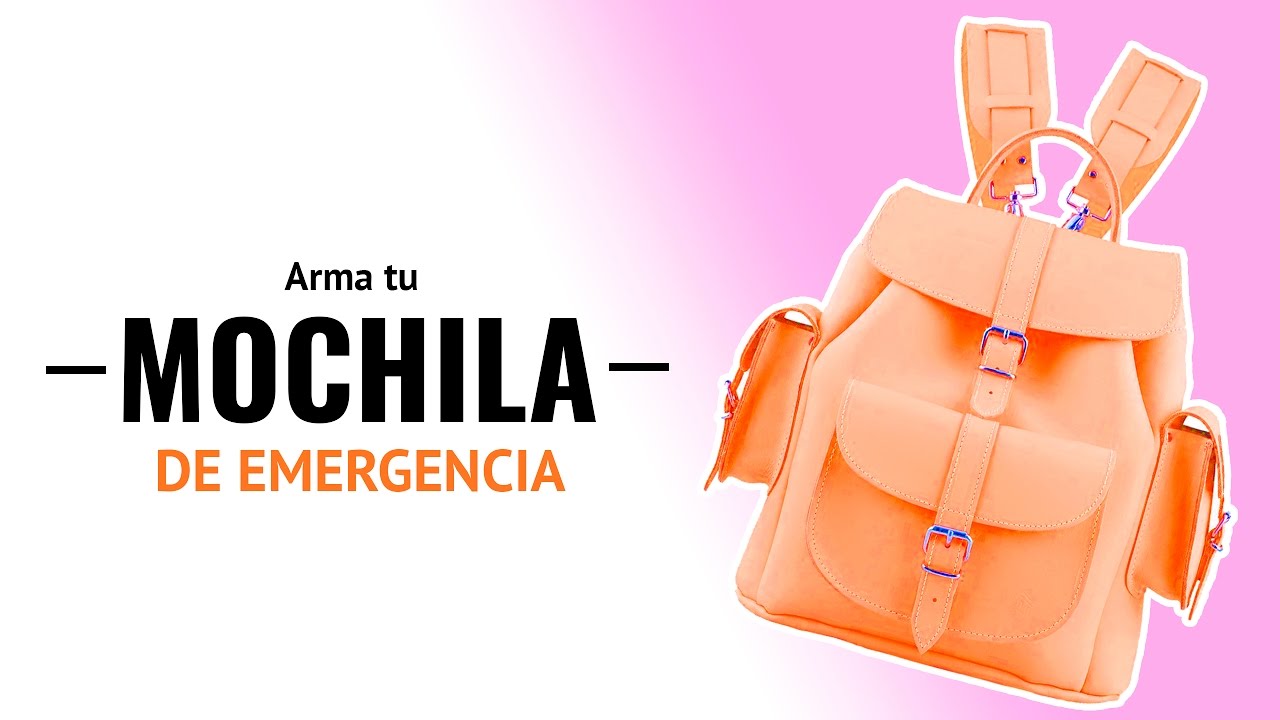 mochila de EMERGENCIA