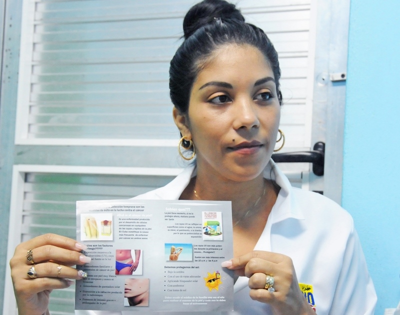 Doctora Yaenis Sánchez Matos residente de 3cer año de la especialidad de Dermatología