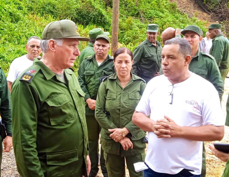 diaz canel maisi foto