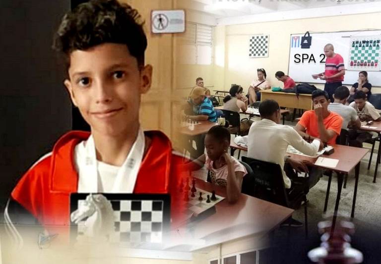niño competencia ajedrez portada