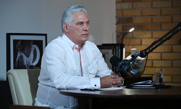 presidente miguel diaz canel