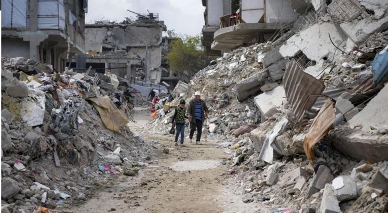 escombros gaza