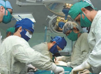 cirugia f