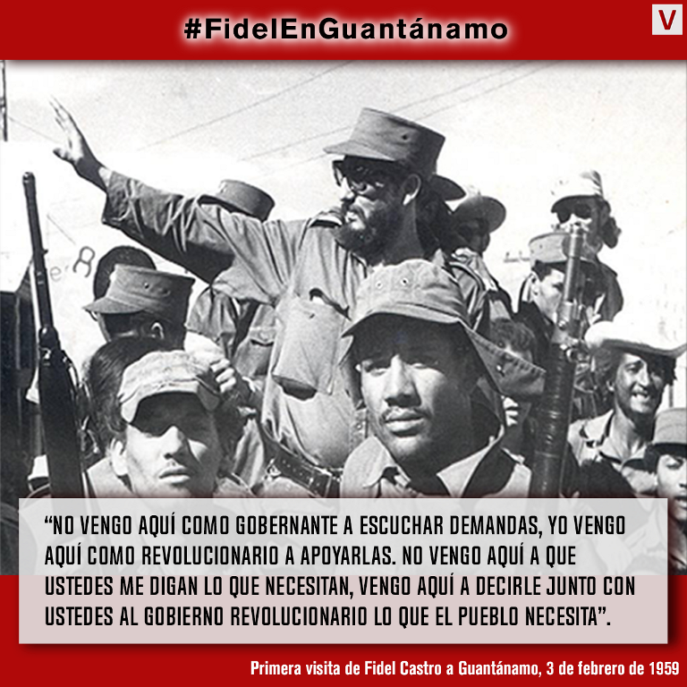 Visita Fidel a Gtmo 1