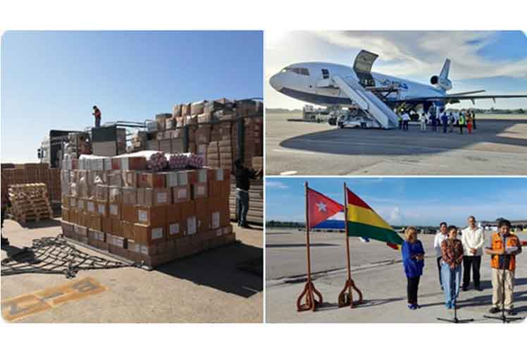 Solidaridad Bolivia Cuba