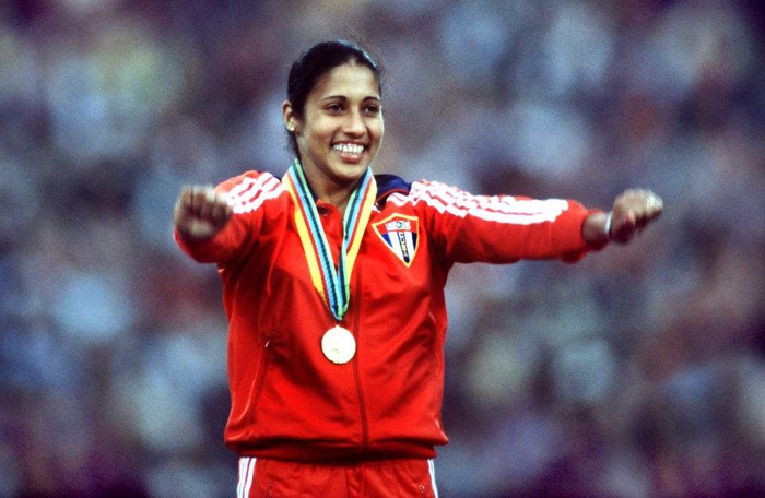 Maria Caridad Colón en Moscú