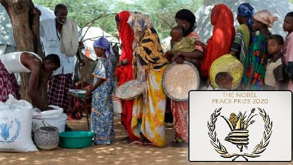 Programa Mundial de Alimentos de la ONU gana Premio Nobel de la Paz 1 580x326